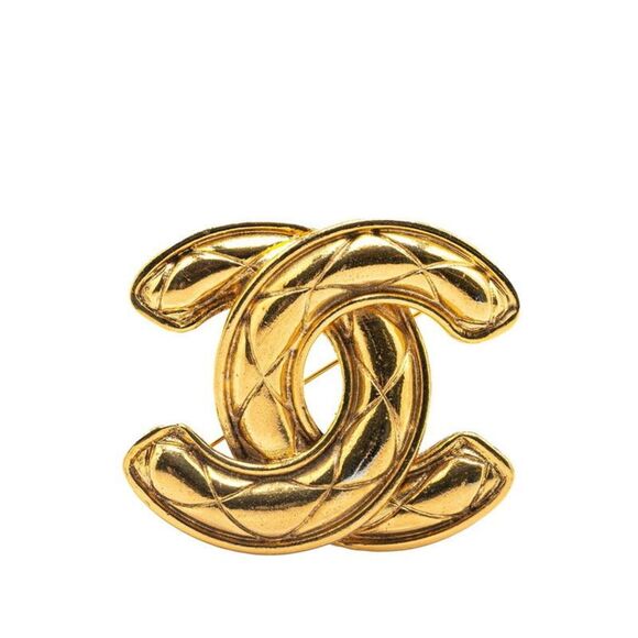 Pre Loved chanel Women Gold Brooches - Picture 1 of 4
